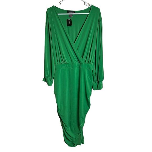 NWT Ashley Stewart Green Dress size 18/20 - Picture 3 of 7